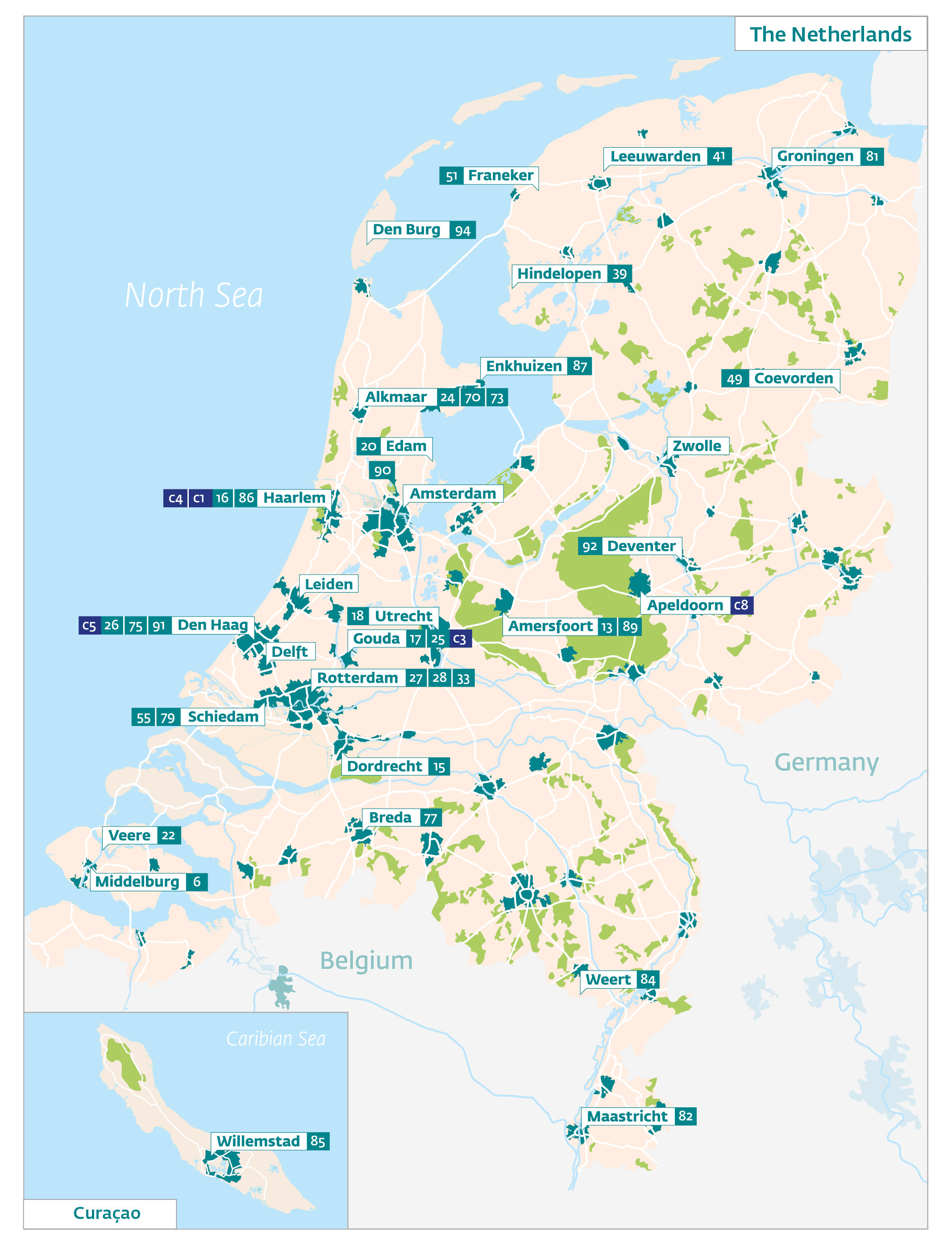 A FRONTMATTER 4 map The Netherlands